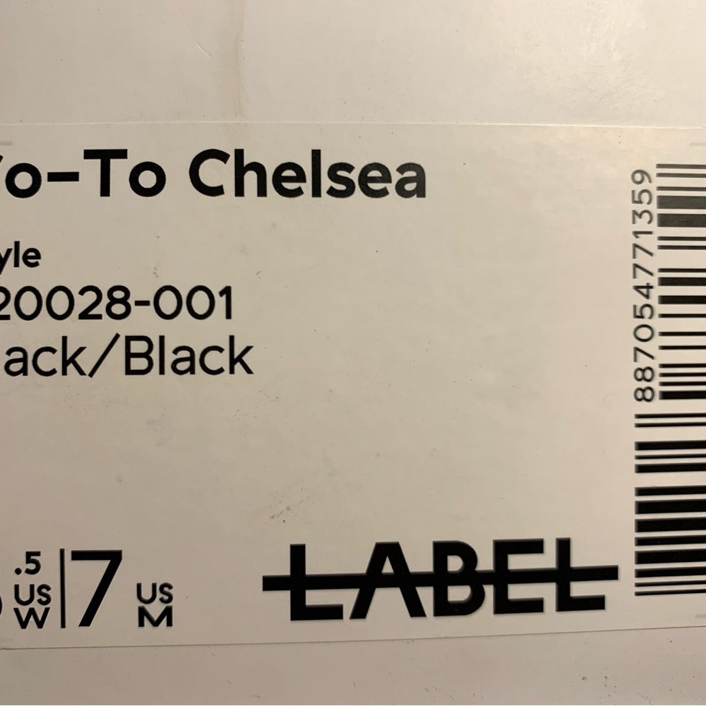 Black Chelsea Boots